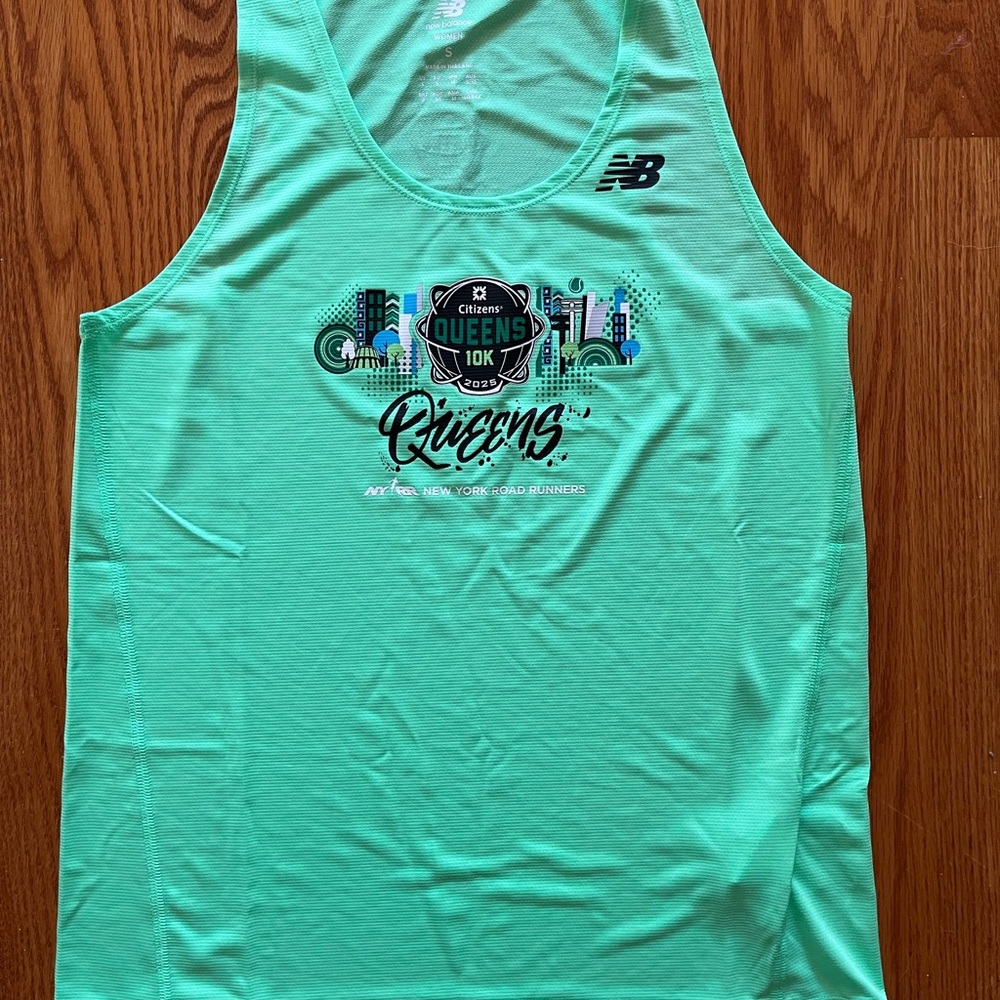 NYRR New Balance Aqua Queens 10K Tank - available in S and M